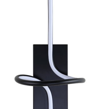 Sketch 9" Minimalist Metal Integrated LED Vanity Light Sconce - JONATHAN Y